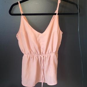 Light pink tank top